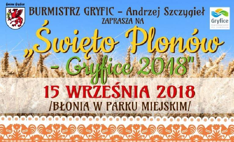 BURMISTRZ GRYFIC - Andrzej Szczygieł zaprasza na "Święto Plonów"