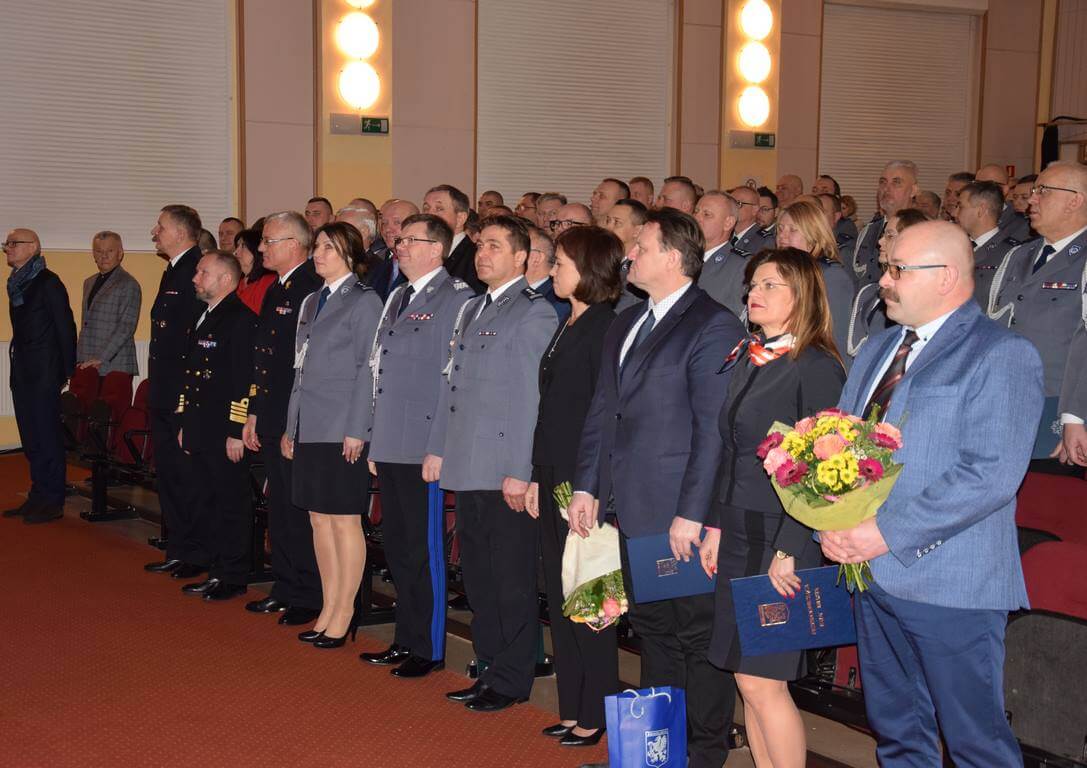 Uroczyste pożegnanie ze służbą Komendant Miejskiej Policji w Świnoujściu insp. Doroty Zawłockiej
