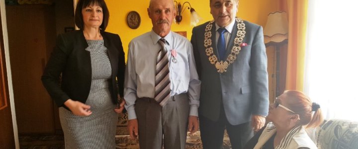 Prezydent odwiedził Jubilatów