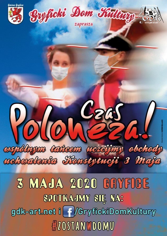 CZAS POLONEZA – 3 MAJA 2020 GRYFICE.