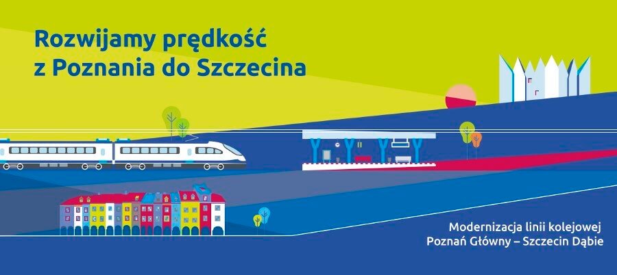 Poznań – Szczecin - będzie kolejowy bajpas dla sprawnych podróży.