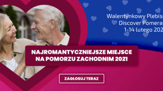 Wybierzmy „Najromantyczniejsze miejsce na Pomorzu Zachodnim 2021” - czekamy na Twój głos! Walentynkowy Plebiscyt Discover Pomerania trwa.