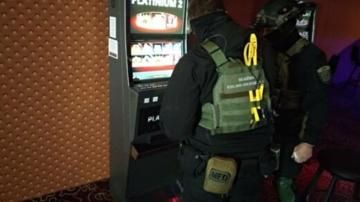 Gryfice. Kolejne nielegalne automaty wyeliminowane z rynku nielegalnych gier hazardowych.