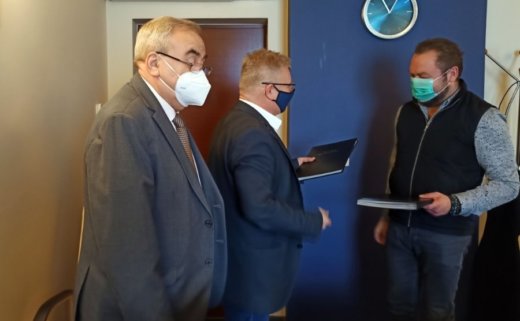 TPŚ kontłownia mowa 6.05.2021 1a Świnoujście Umowa podpisana, nowoczesna i ekologiczna kotłownia na Terminalu Promowym Świnoujście jeszcze w tym roku.