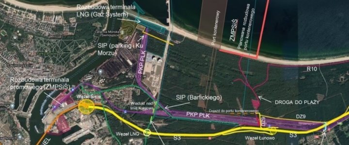 mapka 2_1 Świnoujście. O inwestycjach na wyspie Wolin