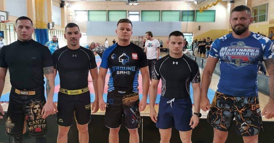 Świnoujście. Mistrzostwa Polski Służb Mundurowych w Brazylijskim Jiu Jitsu.