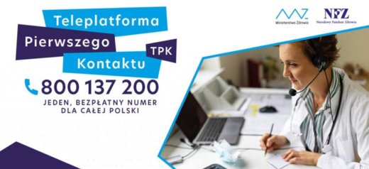 1 (Copy) NFZ uruchomił Teleplatformę Pierwszego Kontaktu.