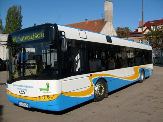 Świnoujście. Twój Ruch. Autobus wyjeżdża z tunelu i…