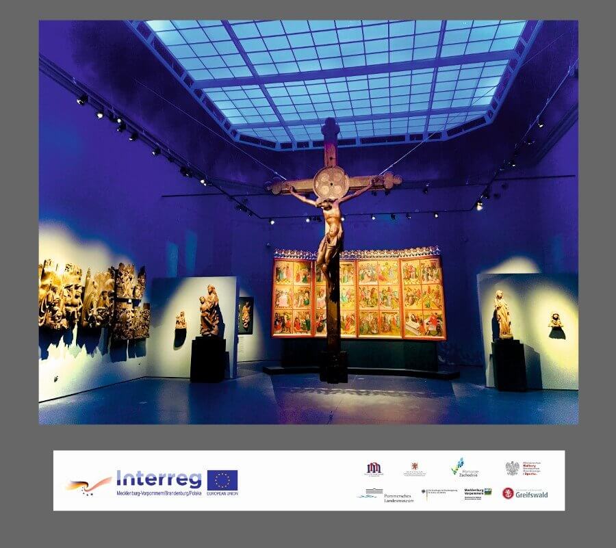 Uroczystość otwarcia nowych wystaw stałych w Muzeum Narodowym w Szczecinie.