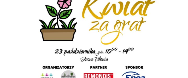 Szczecin. Jesienna edycja akcji „Kwiat za grat” na Jasnych Błoniach.