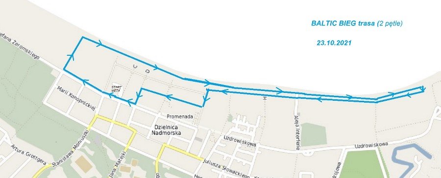 Świnoujście. W dniu 23 października zapraszamy dorosłych, do udziału w biegu na 10 km.