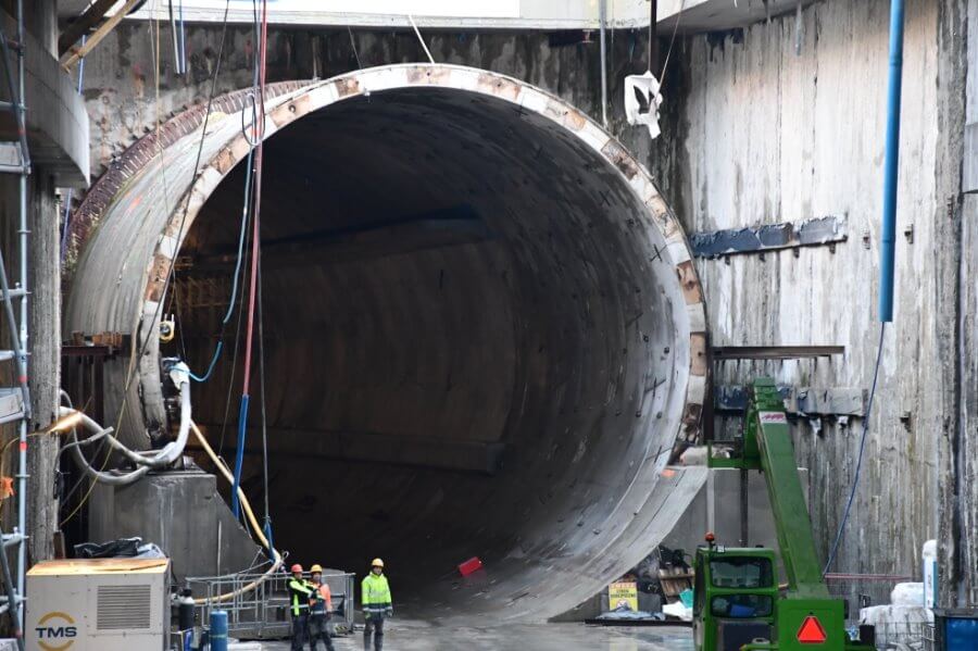 Świnoujście. Przez COVID-19. Opóźnienie w budowie tunelu pod Świną.