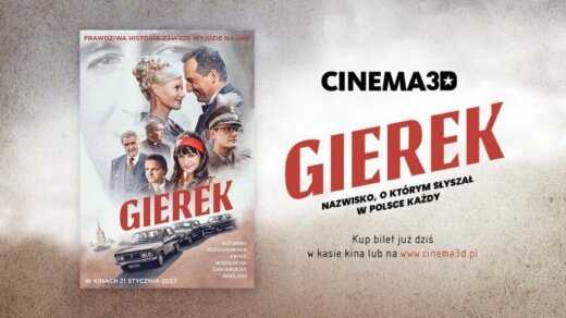 Świnoujście. Cinema3D rozpoczęła przedsprzedaż biletów na film „Gierek”!