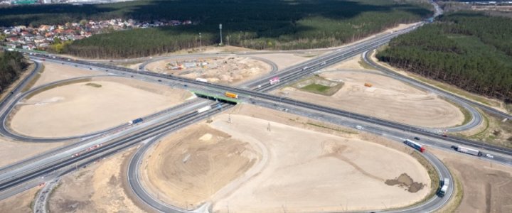 Nowy wiadukt na węźle drogowym Szczecin Kijewo otwarty.