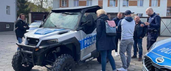 POLICYJNA GOŚCINNOŚĆ BEZ GRANIC. POLICJANCI Z RHEINE ODWIEDZILI KOLEGÓW ZE ŚWINOUJŚCIA.