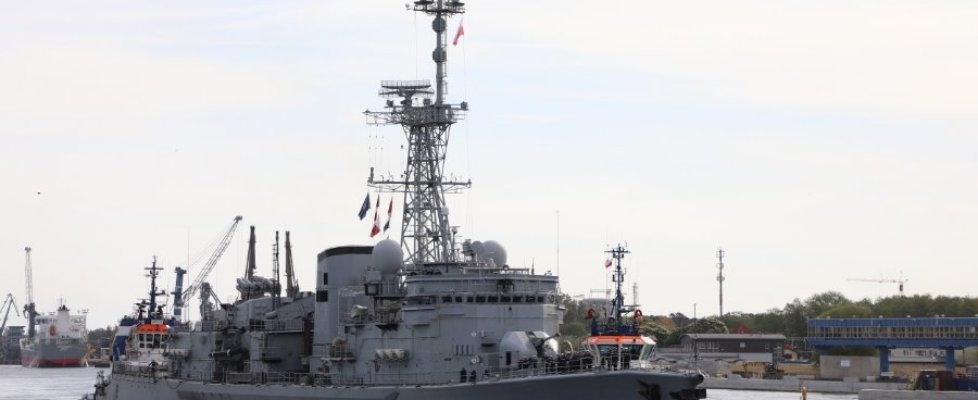 Wizyta francuskiej fregaty FS „Latouche-Treville” w Świnoujściu.