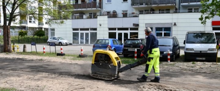 Modernizacja ul. Grunwaldzkiej w Świnoujściu.