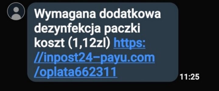 MIESZKAŃCY SZCZECINA OTRZYMUJĄ SMS’Y OD FIRM KURIERSKICH Z ŻĄDANIEM DOPŁATY DO PRZESYŁKI – TO OSZUSTWO!