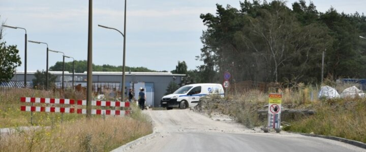 Świnoujście. TUNEL ZWOLNIŁ TEREN – BIORĄ SIĘ ZA DROGĘ.