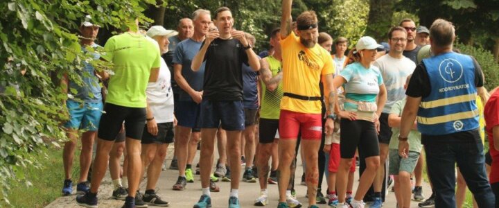 Świnoujście. Mimo, że pogoda iście spacerowa i być może nawet plażowa to notatka z #251 parkrun Świnoujście sama się nie napisze.