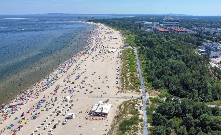 Świnoujście. Internauci ocenili polskie plaże. Królowa jest tylko jedna.