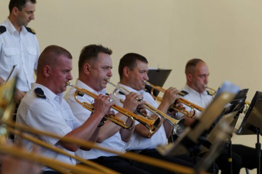 Świnoujście. ORKIESTRA WOJSKOWA NA ZAKOŃCZENIE SEZONU.
