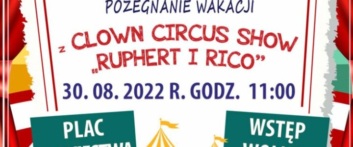 Gryfice. „Ja nie chcę do szkoły” – pożegnanie wakacji z Ruphertem i Rico.