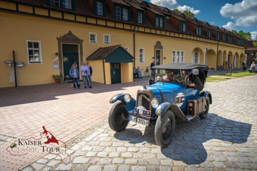 Rajd oldtimerów w Świnoujściu.