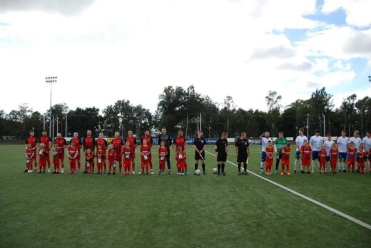 Pierwsza piłka. Prawobrzeże Świnoujście.