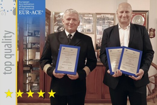 Politechnika Morska w Szczecinie uzyskała certyfikaty akredytacji EUR-ACE Label.