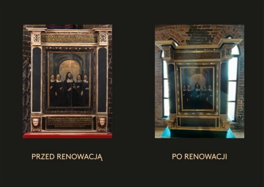 Niezwykły obraz po konserwacji znów w Muzeum Historii Szczecina MNS.