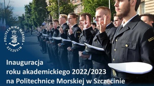 Zapraszamy na uroczystą inaugurację roku akademickiego 2022/23 na Politechnice Morskiej w Szczecinie.