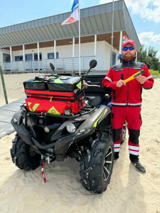 Alkomat na plaży