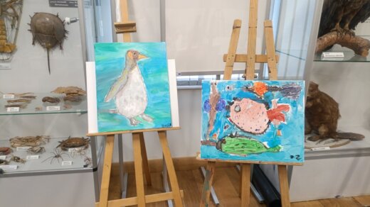 Wystawa prac młodych artystów w Muzeum Rybołówstwa Morskiego