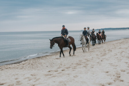 Obóz konny koło Ustki
