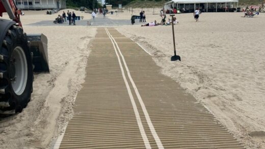 zejście na plażę nr 12 w Świnoujściu