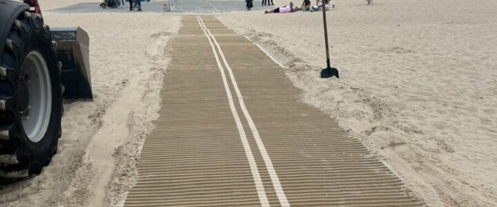 zejście na plażę nr 12 w Świnoujściu