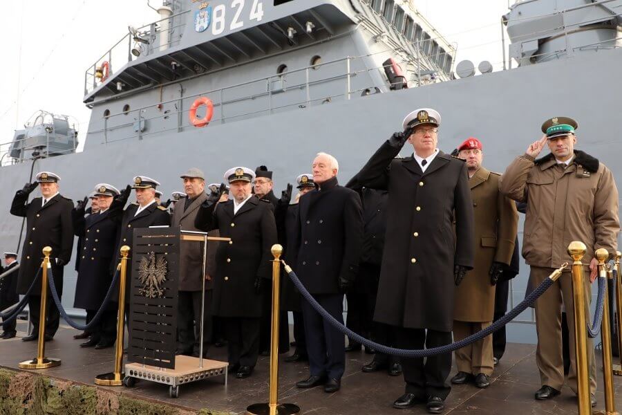 Świnoujście. 101. rocznica utworzenia Marynarki Wojennej.