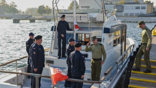 Straż Graniczna z wizytą w Marynarce Wojennej