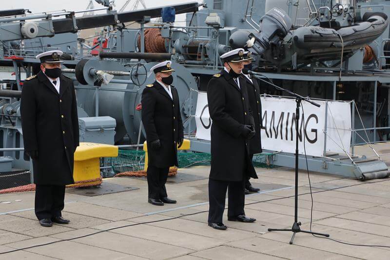 ORP Flaming kończy służbę w Marynarce Wojennej.