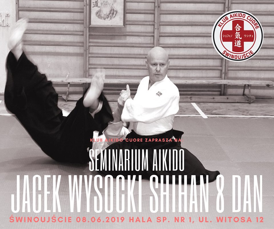 Klub Aikido Cuore w Świnoujściu serdecznie zaprasza na seminarium Aikido.