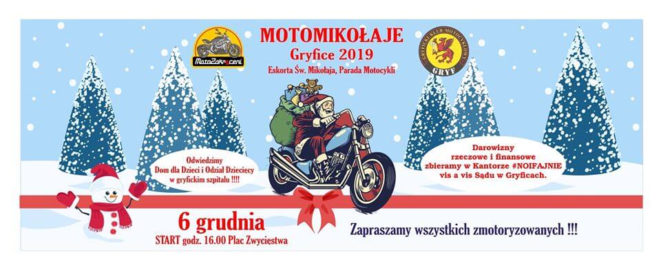 MotoMikołaje Gryfice 2019 zapraszają.