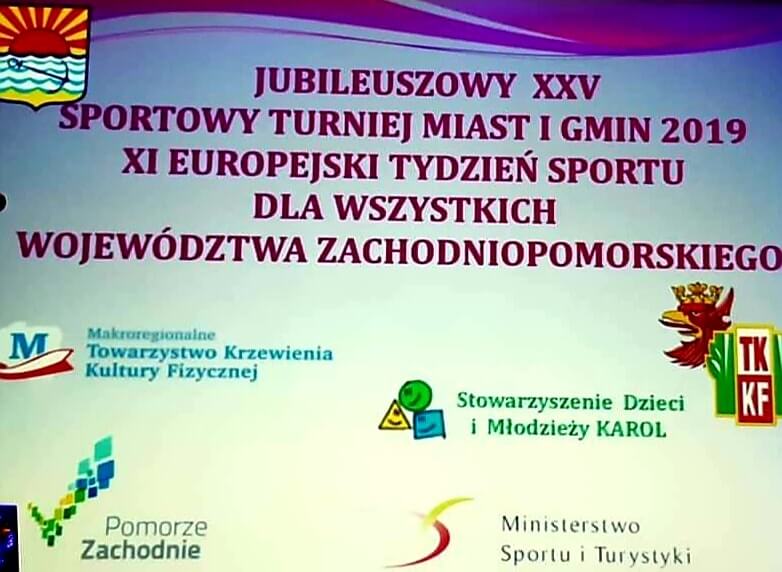 Świnoujście. Województwo zachodniopomorskie pierwsze miejsce w Polsce -XI Europejski Tydzień Sportu dla Wszystkich.