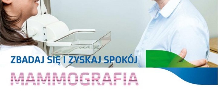 W kwietniu. Darmowa mammografia.