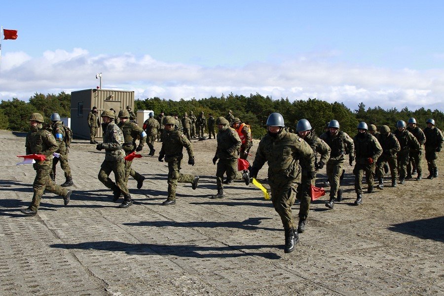 Zgrupowanie poligonowe przeciwlotników z 8.FOW