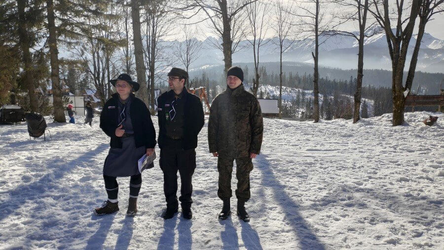 Świnoujście. W ferie zimowe 2020 kadry szczepu ZHR “Słowianie” pojechały na zimowisko w Tatry