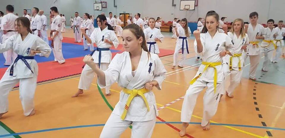Świnoujście. Zgrupowanie zawodników województwa zachodniopomorskiego w Karate Kyokushin.