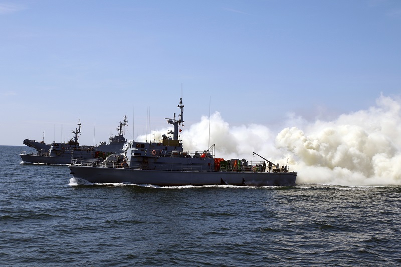 Świnoujście 8.Flotylla Obrony Wybrzeża. Europejski Tydzień Zrównoważonego Rozwoju.