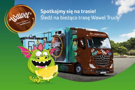 Słodka, interaktywna ciężarówka odwiedzi Szczecin
