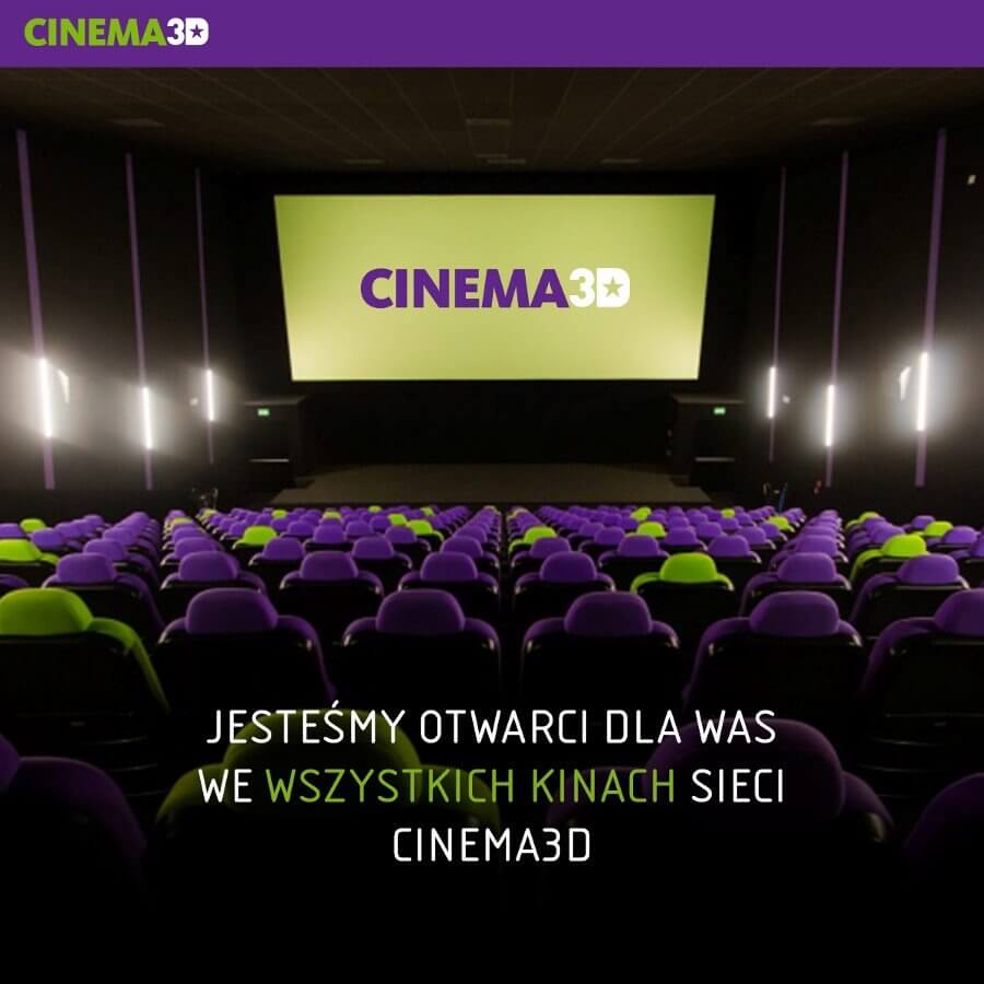Kina sieci Cinema3D są otwarte!